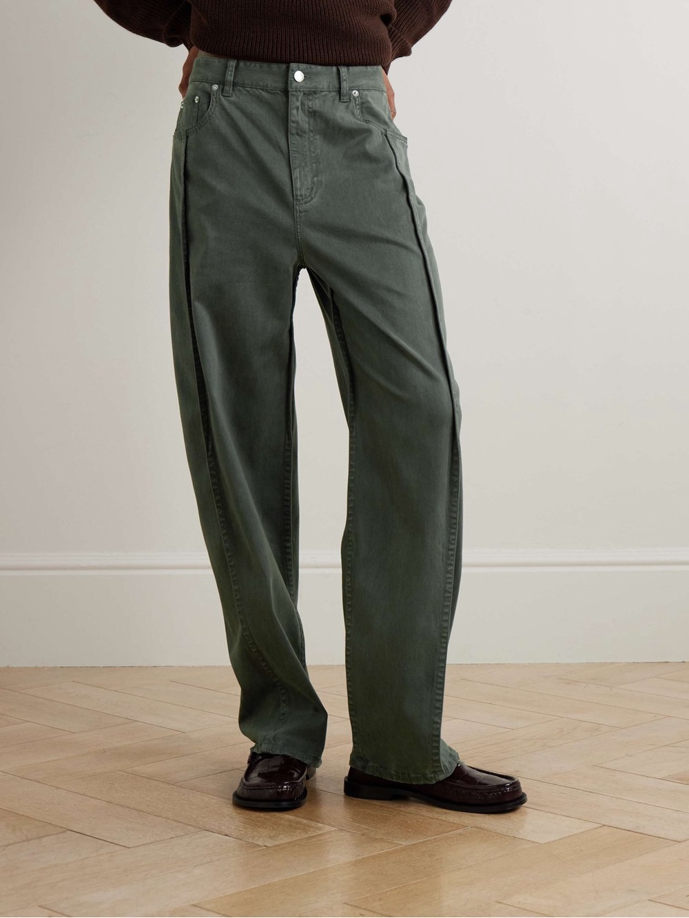 Tibi stretch twill pants
